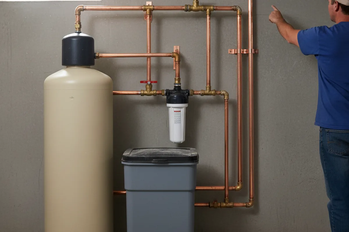 Whole-house water treatment system installed in Needham